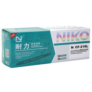 耐力（NIKO）N CF218L 易加粉高容粉盒6支装 (适用惠普M132a M132nw M132fn M132fp M132fw M104a M104w)