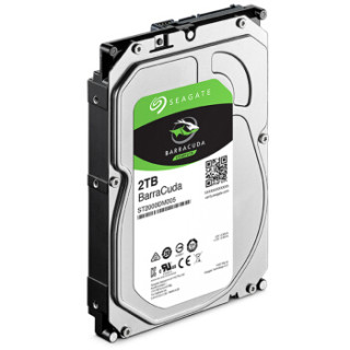 SEAGATE 希捷 酷鱼BarraCuda系列 3.5英寸 台式机硬盘 2TB (SMR、5400rpm、256MB) ST2000DM005