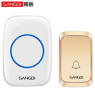 岡祈（Gangqi）G11门铃无线家用防水远距离无线门铃用电池一拖一电子遥控门铃老人呼叫迎宾器