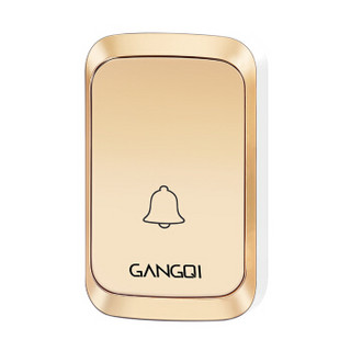 岡祈（Gangqi）G11门铃无线家用防水远距离无线门铃用电池一拖一电子遥控门铃老人呼叫迎宾器