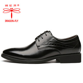 蜻蜓牌 男士商务休闲时尚精致缝边皮鞋 C713