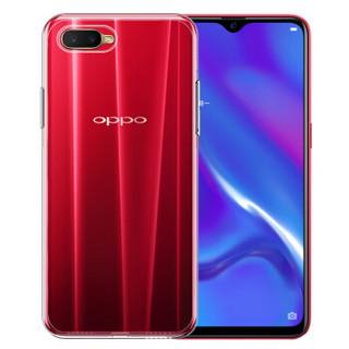 狄客 OPPO K1手机壳保护套 R15X手机壳 全包TPU硅胶透明防摔软壳