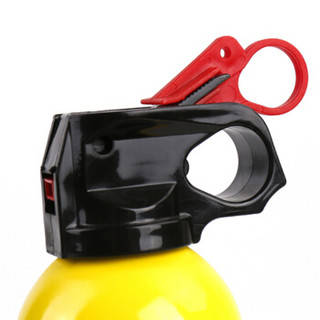 援邦 铝瓶550ML水基灭火器 汽车车载车用小型消防器材灭火器（黄色）汽车验车灭火器