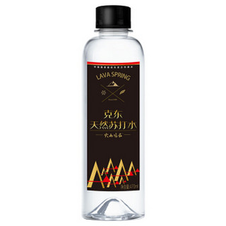 火山鸣泉 苏打水克东天然苏打水 自营 备孕弱碱性水470ml*6瓶/箱 整箱