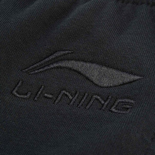 LI-NING 李宁 AKLN697-1 运动时尚系列 男 卫裤类 标准黑 3XL