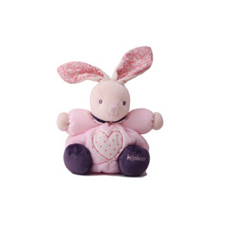 kaloo卡露儿Petite Rose小玫瑰系列婴幼儿安抚玩偶毛绒玩具生日礼物小号爱心兔 k969863