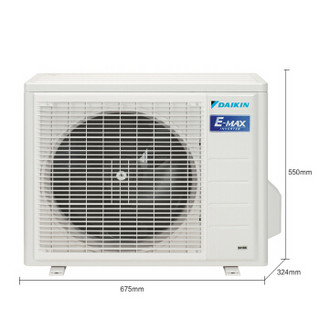 大金(DAIKIN) 1.5匹 变频 冷暖 壁挂式空调挂机 FTXS335SCNW（白色）