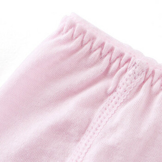 全棉时代 少女针织三角裤140/70(建议10-11岁)白色+浅粉色 袋装 2件/袋