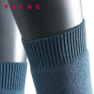 FALKE 德国鹰客 Homepads棉居家袜防滑底保暖透气贴合中筒男袜 青蓝色dark blue 35-38 16500-6690-35