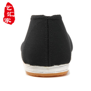 艺汇家 一脚蹬软底工作休闲防滑棉布僧用老北京布鞋 Q-5