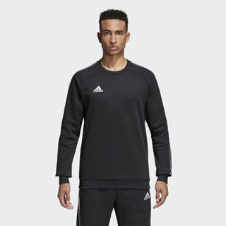 adidas 阿迪达斯 男子 足球系列 CORE18 SW TOP 运动 套头衫 CE9064  黑色  M码
