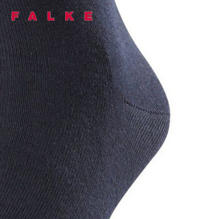 FALKE 德国鹰客 Graduate棉时尚袜口贴合商务休闲中筒男袜 深蓝色dark navy 39-42 13242-6370