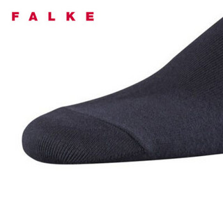 FALKE 德国鹰客 Graduate棉时尚袜口贴合商务休闲中筒男袜 深蓝色dark navy 39-42 13242-6370