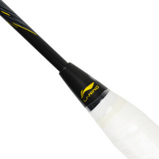 李宁（LI-NING）AYPM426-1 全新风刃900羽毛球拍单拍3D全碳素3U谌龙比赛用拍羽毛球拍 金灰