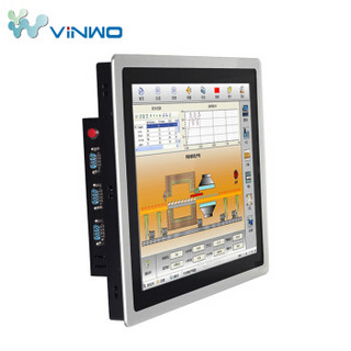 威沃（ViNWO）IBOOK 15英寸电容触摸屏工控一体机（i5 4G 32G）工业级防尘平板电脑嵌入式会议监控点餐收银机