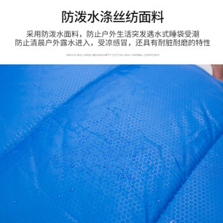 BeiJiLang 北极狼 睡袋加厚成人户外午休 保暖四季露营便携隔脏单人棉睡袋 2.2kg