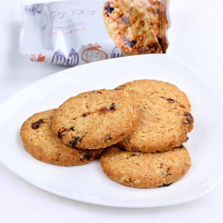 马来西亚进口 星七 STARS SEVEN 黑加仑 草莓 燕麦饼干 早餐下午茶 办公室休闲食品  粗粮零食 104g/袋