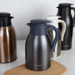 LOCK&LOCK 乐扣乐扣 LHC1463SLV 304不锈钢保温壶 1800ml 银色