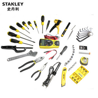 史丹利（STANLEY）53件套电讯工具套装维修电子电工工具组套 89-883-23