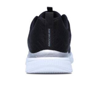 SKECHERS 斯凯奇 LIFESTYLE系列 女款绑带休闲跑步鞋 12615-BKW 黑色 37