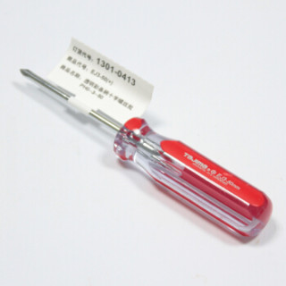田岛(TaJIma)十字0×50mm透明彩条柄螺丝批EJ3-50(+) 1301-0413