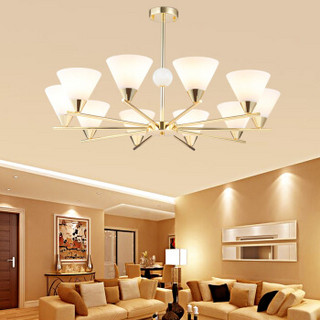 nvc-lighting/雷士照明 客厅灯 EXDK9135/10 金色 100W以上