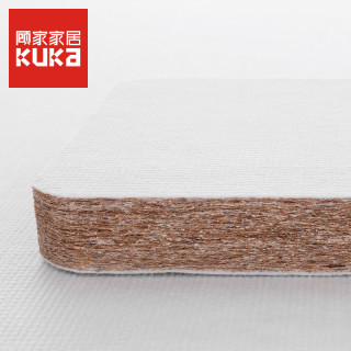顾家家居KUKa床垫棕垫 6cm椰棕硬护脊 双面使用透气儿童、老人、青少年榻榻米简约现代卧室M1201