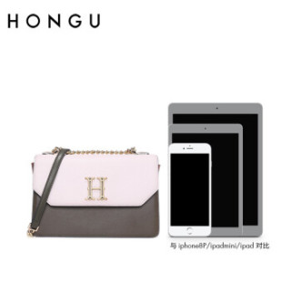 HONGU 红谷 单肩包时尚简约潮流女士单肩包斜挎包 H5151601军绿