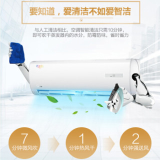 美的(Midea)大1匹变频 冷暖 一级能效智能空调挂机 ECO节能 省电星KFR-26GW/BP3DN8Y-DA200(B1)