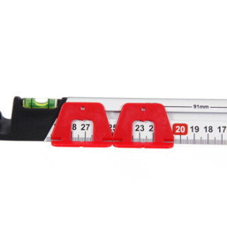 KAPRO 313-60cm 以色列开普路多功能标注尺测量尺水平尺三角形尺体DIY尺高精度测量工具60厘米(厂商直送)