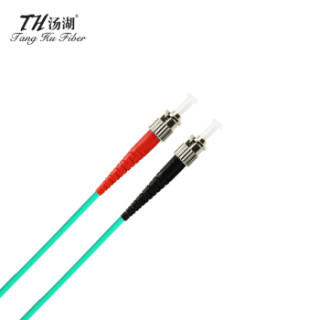 汤湖 TH-W115 电信级光纤跳线 ST-ST 3米万兆多模双芯光纤尾纤 收发器尾纤OM3光纤线