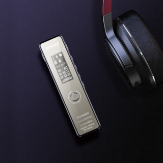 音士顿(yescool)A7录音笔 PLUS升级版 专业微型 高清远距 智能降噪 学习/会议/采访 无损MP3播放器 8G金色