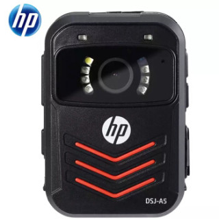 惠普(HP)DSJ-A5视频记录仪1296P高清红外夜视现场记录仪 抗摔防震加强版 官方标配32G