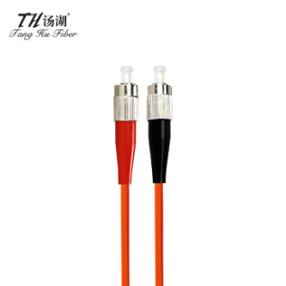 汤湖 TH-M118-20 光纤跳线 工程电信级光纤线 网线跳线 FC-FC多模双芯尾纤 收发器尾纤光纤线 20米