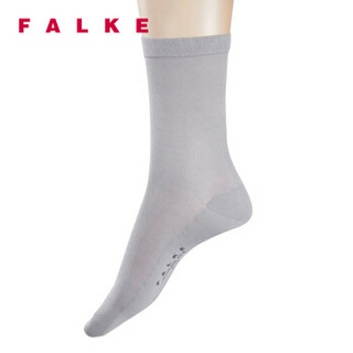 FALKE 德国鹰客 Sensual Silk系列 女士丝袜 中筒袜 泥灰色silver 35-36 46288-3290-35