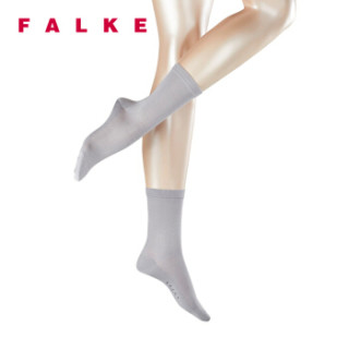 FALKE 德国鹰客 Sensual Silk系列 女士丝袜 中筒袜 泥灰色silver 35-36 46288-3290-35