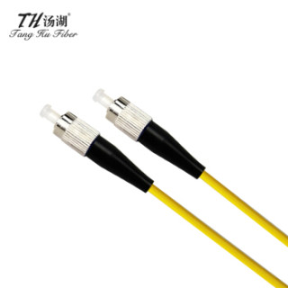 汤湖 TH-D118-20 光纤线 电信级光纤跳线 网线跳线 FC-FC单模单芯尾纤 收发器尾纤 20米