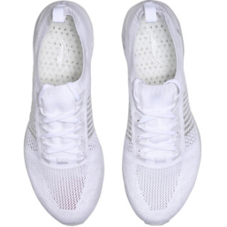 LI-NING 李宁 超轻十五男子一体织减震轻质跑鞋ARBN009-3 白色 42
