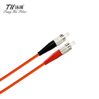汤湖 TH-M116-20 光纤跳线 电信级光纤线 网线跳线 ST-FC多模双芯光纤尾纤 收发器尾纤光纤线 20米