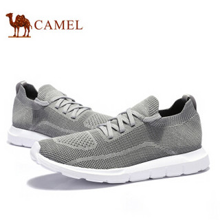 CAMEL 骆驼 轻盈舒适透气运动休闲男鞋 A912179050 灰色 41