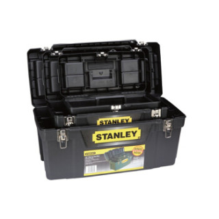 史丹利（STANLEY）新型塑料工具箱16英寸收纳工具94-857-37