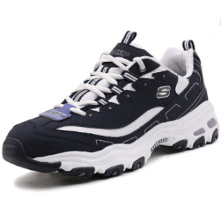 SKECHERS 斯凯奇 男士绑带运动鞋 运动 休闲鞋 52675/BKW 41码 US8码