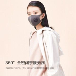 智米(SMARTMI)QHXFMKZ/01ZM 智米轻呼吸防霾口罩L