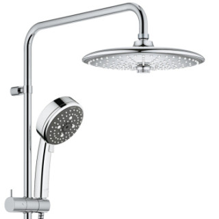 高仪(GROHE)淋浴花洒 德国高仪恒温38°龙头花洒淋浴喷头套装 260大顶喷3出水