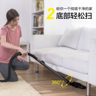KARCHER卡赫 家用蒸汽拖把吸尘器 速热高温蒸汽清洁机 除螨吸尘蒸汽清洁组合套装VC3Plus+SC3