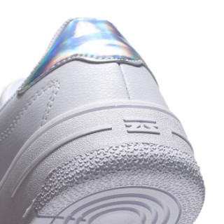 LI-NING 李宁 女 运动时尚鞋 AGCN352-1 标准白/幻彩银 40