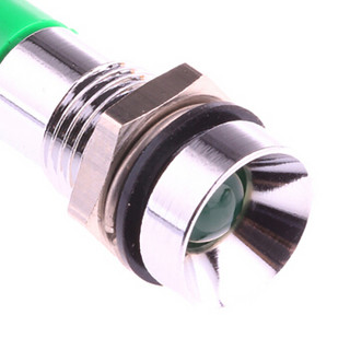 欧时RS ProLED指示灯信号灯211099凹形绿色焊接片接端5mm
