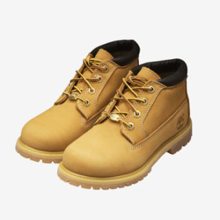 Timberland 添柏岚 踢不烂 大黄靴 牛皮防水经典黄靴 女鞋 23399 中邦 39.5码US8.5 黄色