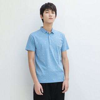 商品雅鹿2019春夏新款 男装 polo衫男尚休闲t恤打底衫上衣男装 ya