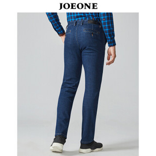 九牧王（JOEONE）牛仔裤 男士2019年春季新款商务长裤30.7码2.34尺78厘米JJ185028T